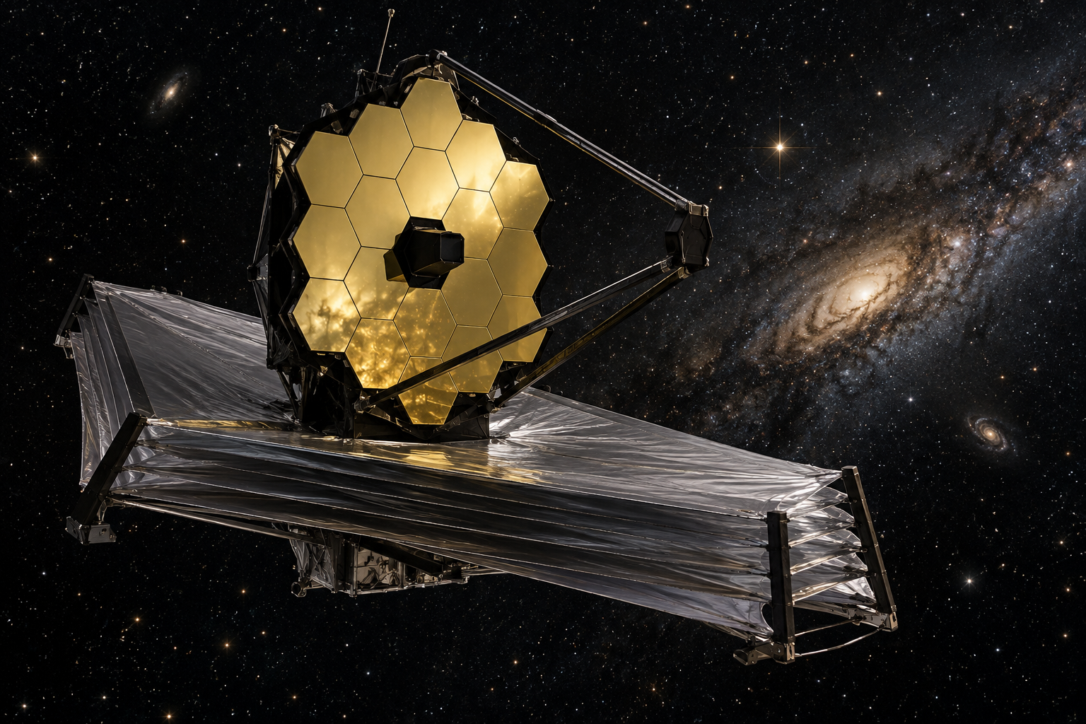 Oro en tecnología espacial