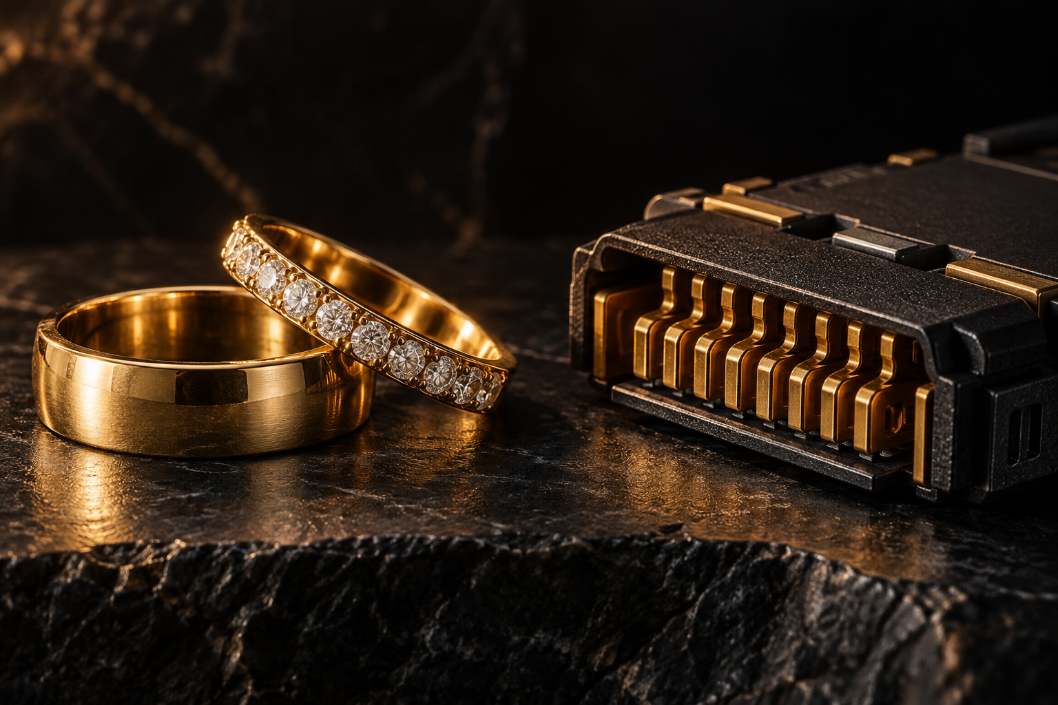 Oro en joyería